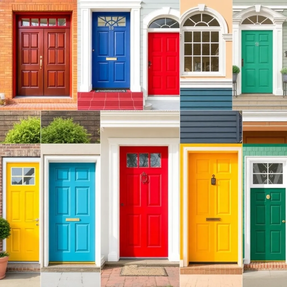 Jaki kolor drzwi wejściowych