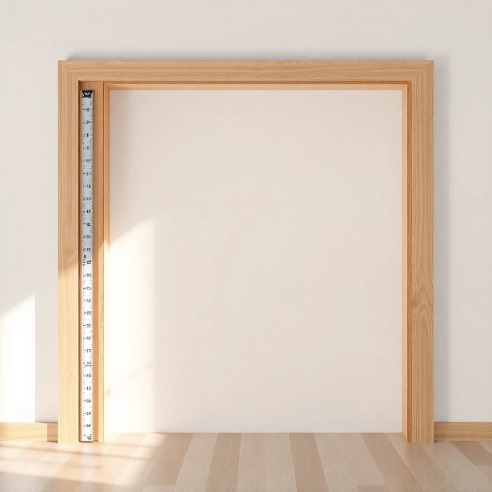 Jaki otwór pod drzwi 70 z ościeżnicą stałą