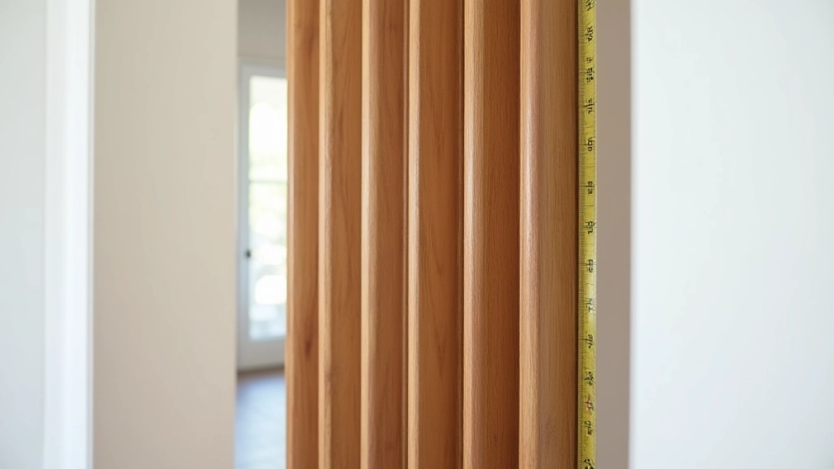 jaki otwór pod drzwi harmonijkowe