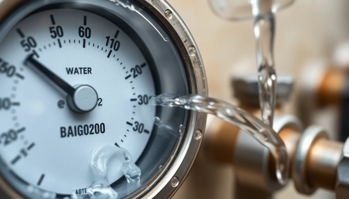 Jaki przepływ wody przez wodomierz