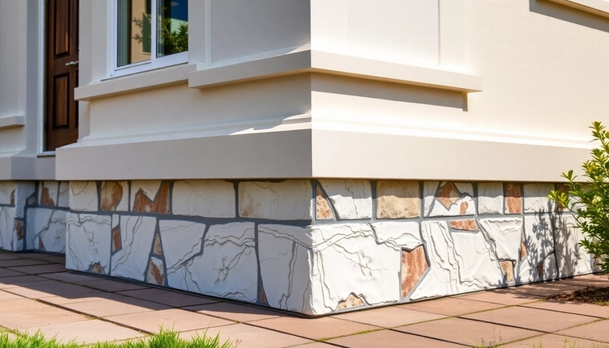 Jaki tynk na cokół wokół domu