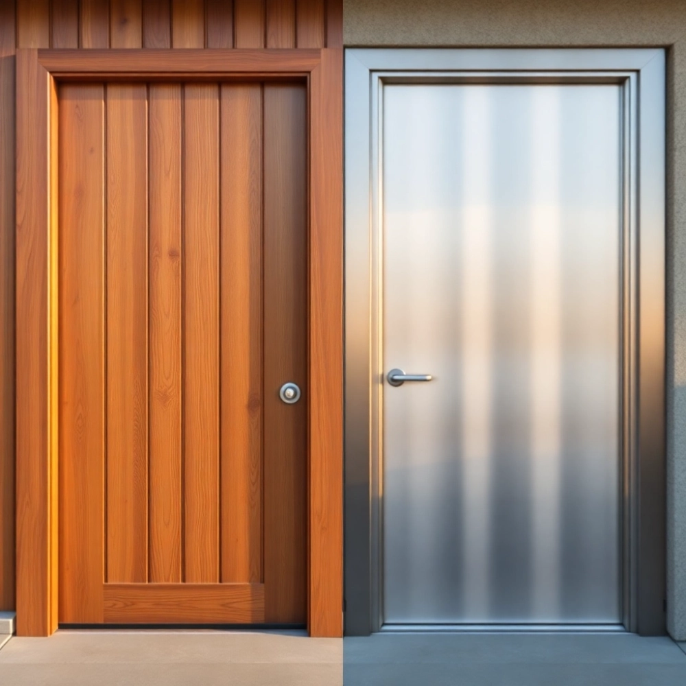 Jakie Drzwi Lepsze Drewniane Czy Metalowe