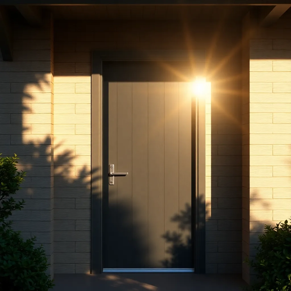 Jakie drzwi zewnętrzne na słońce
