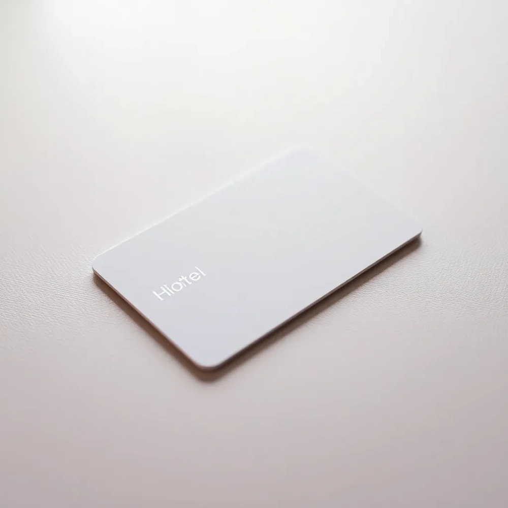 Karta do drzwi w hotelu
