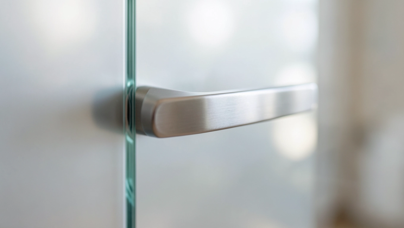 klamka do drzwi szklanych
