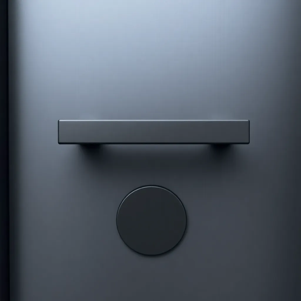 Klamka do drzwi zewnętrznych z rozetą