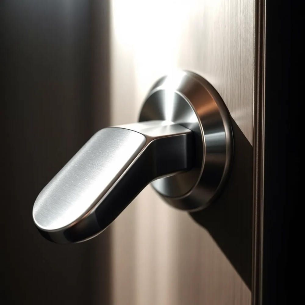 Klamka na klucz do drzwi pokojowych