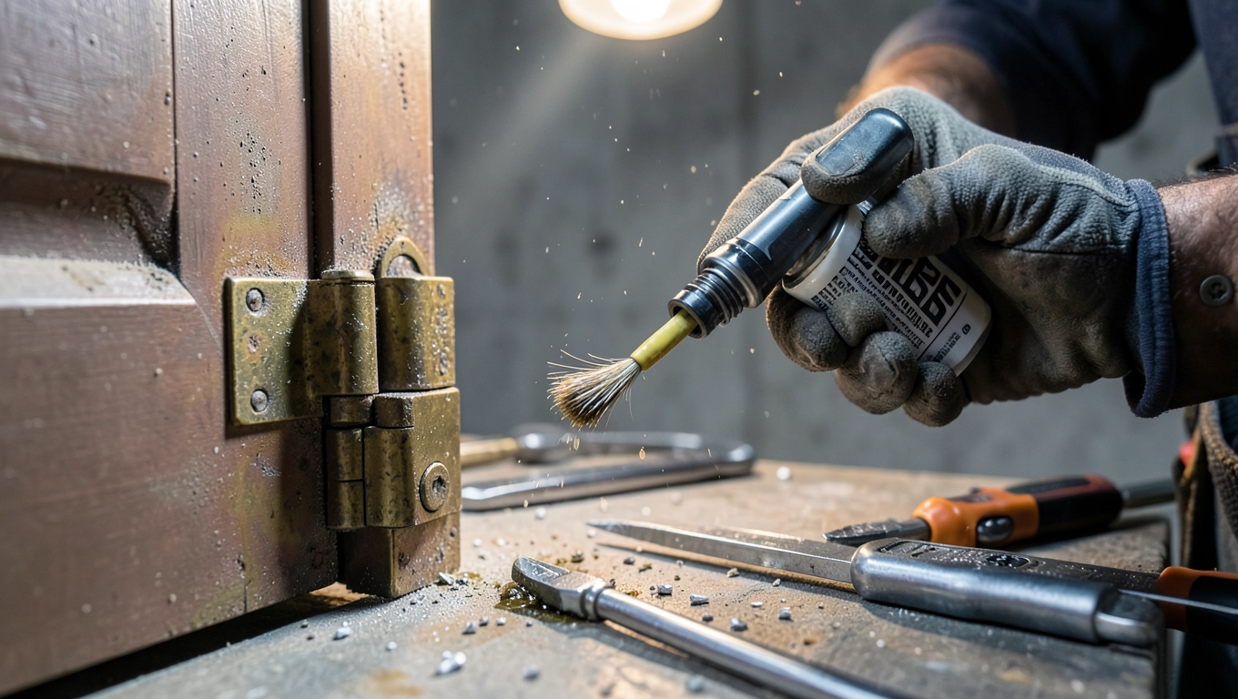 Konserwacja zawiasów piwnicznych na długie lata