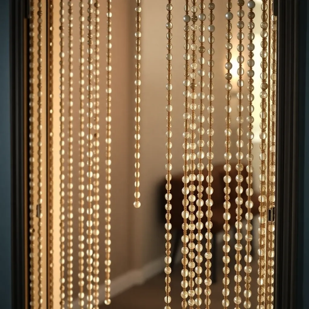 Koraliki zamiast drzwi