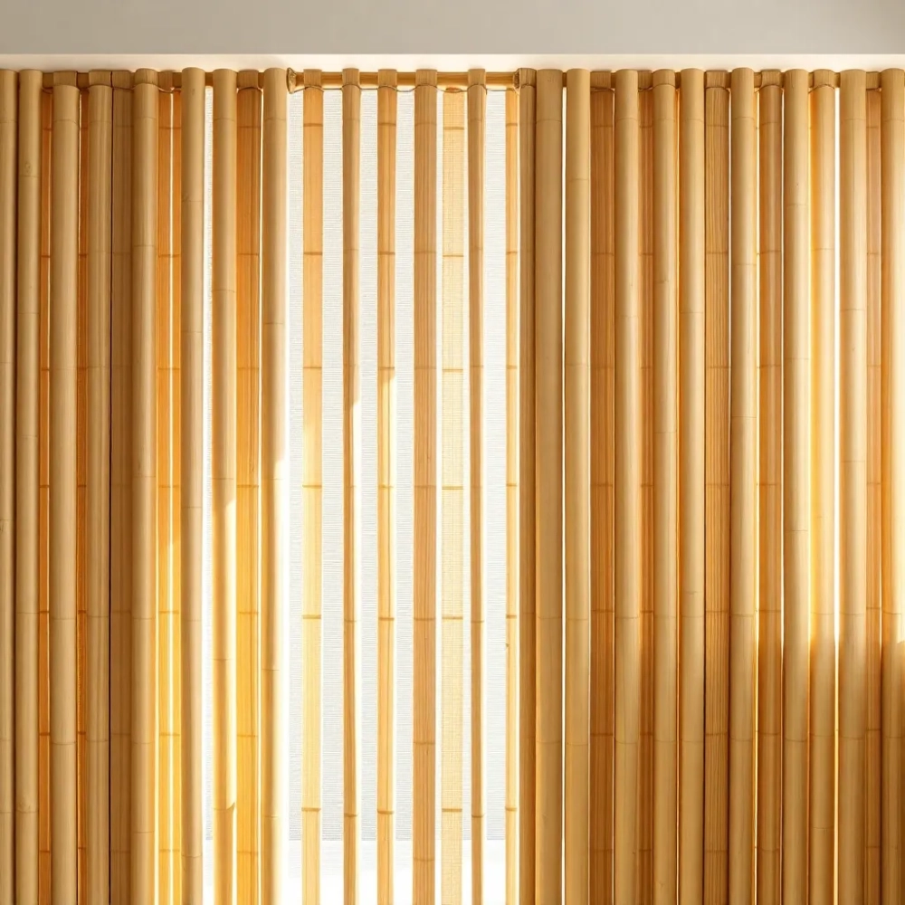 Kotara bambusowa zamiast drzwi