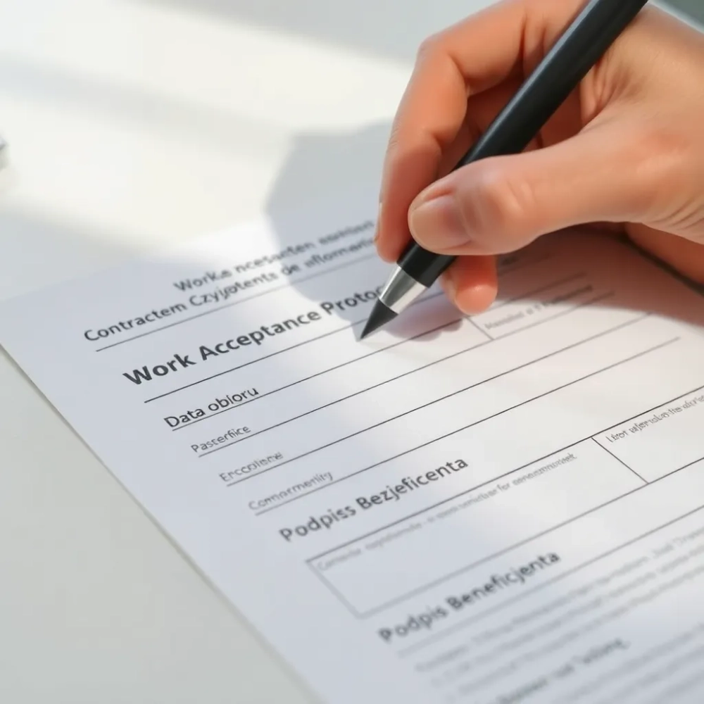 Kto wypełnia protokół odbioru prac wykonawcy w ramach programu Priorytetowego Czyste Powietrze