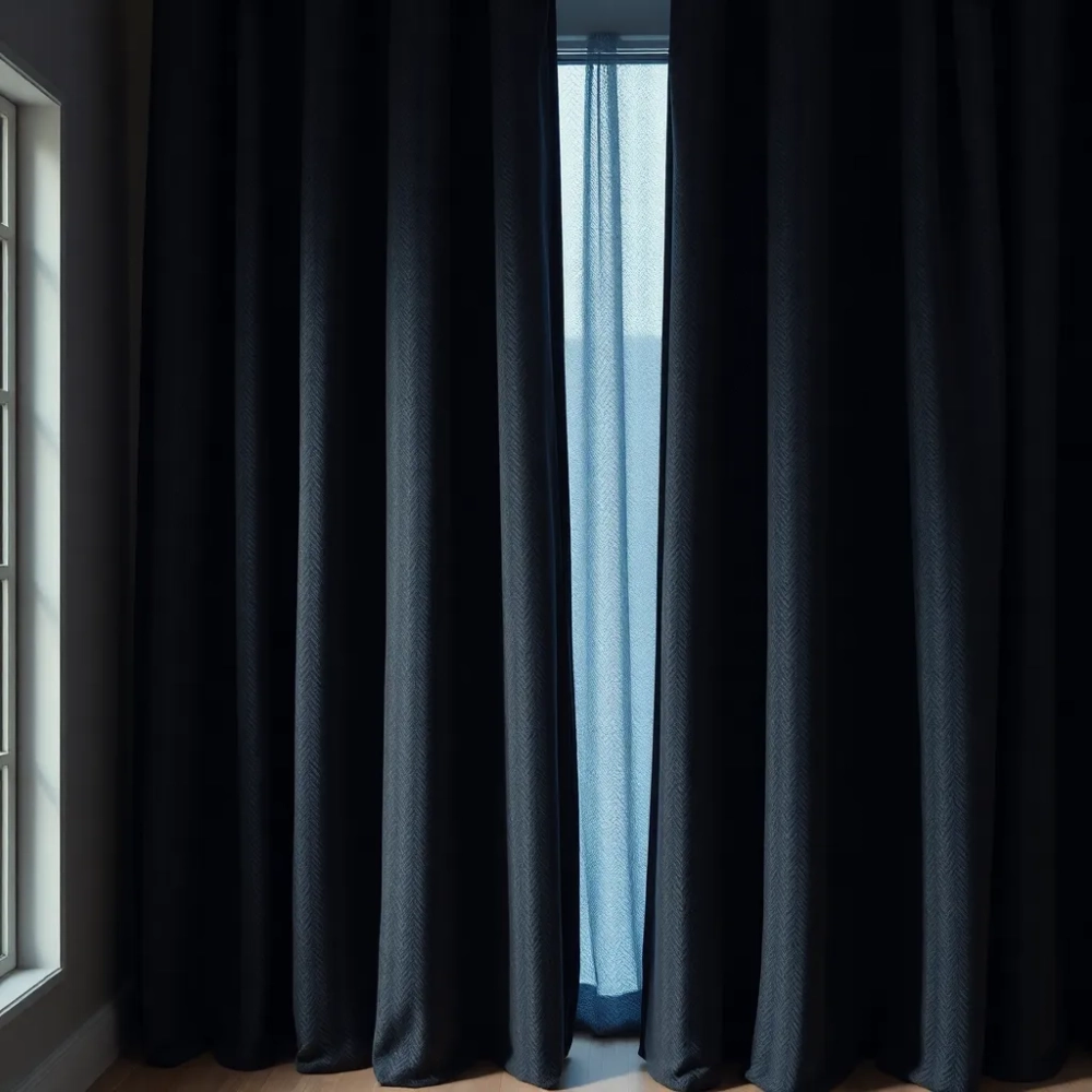 Kurtyna zamiast drzwi