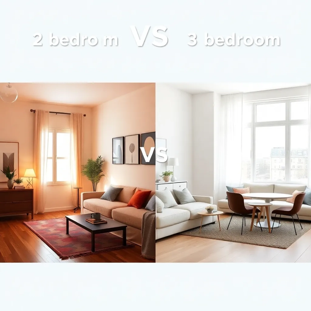 Lepiej kupić 2 czy 3 pokojowe mieszkanie