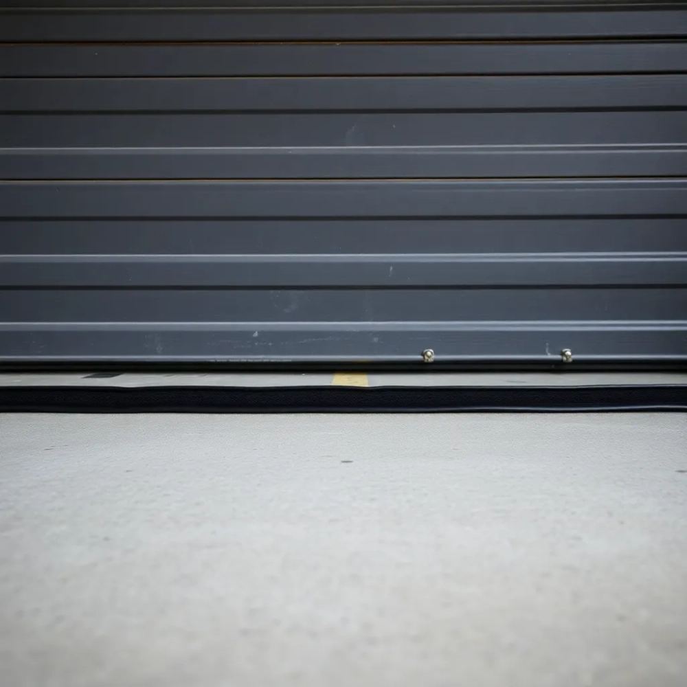 Listwa uszczelniająca do drzwi garażowych