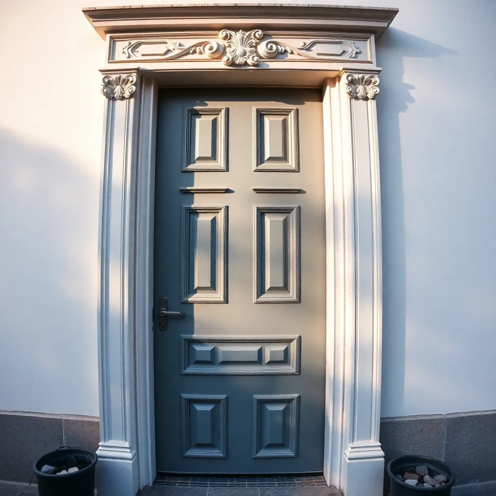 Listwy ozdobne do drzwi zewnętrznych