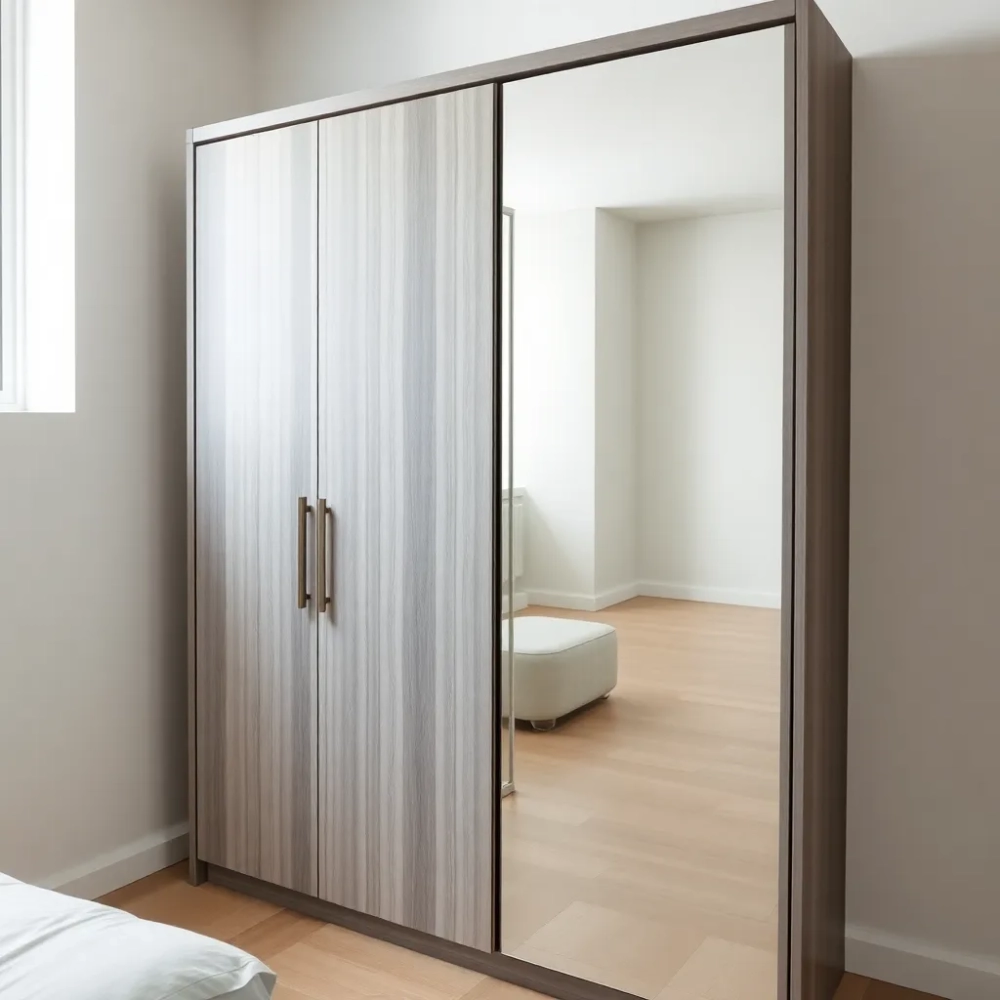 Lustro na drzwi szafy na wymiar