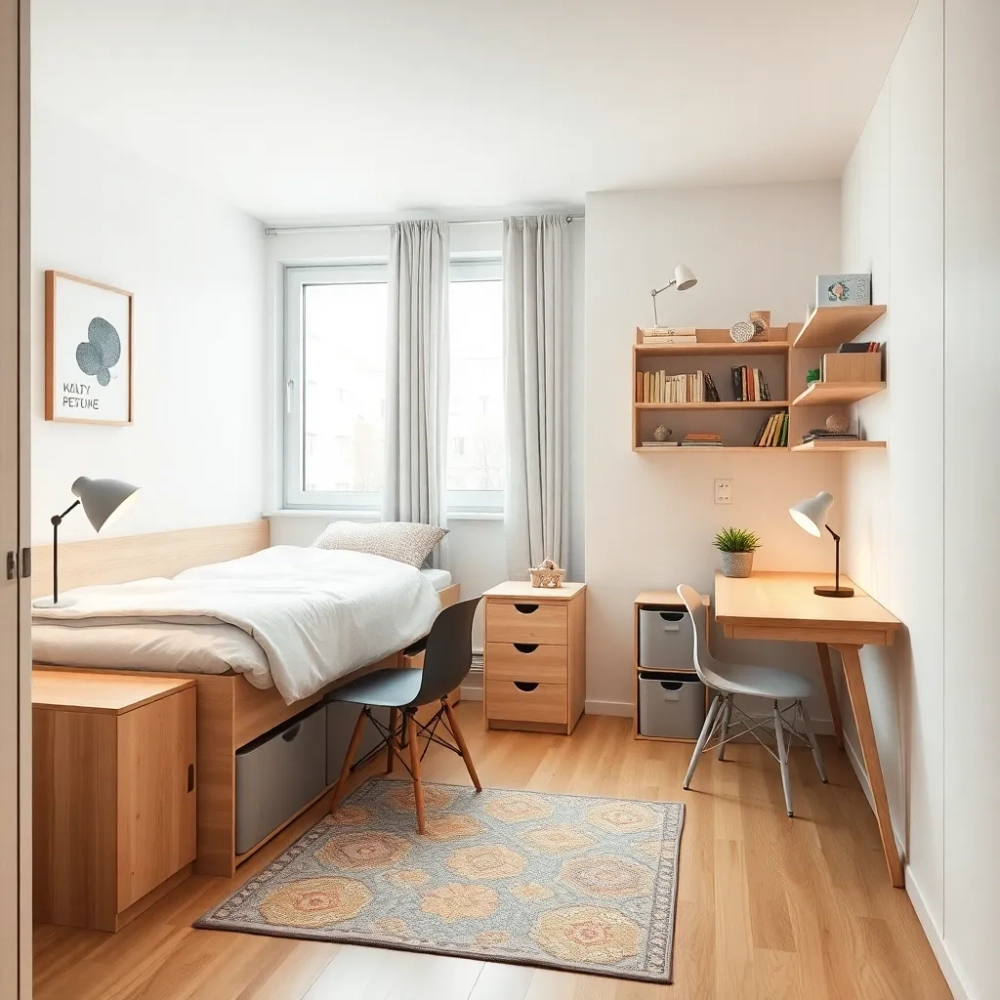 Małe mieszkanie z dzieckiem