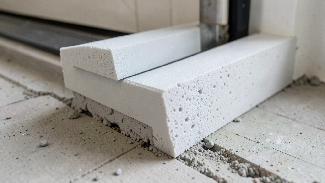 Materiały na ciepły próg drzwi