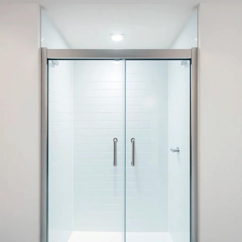 Mexen Lima drzwi prysznicowe składane montaż