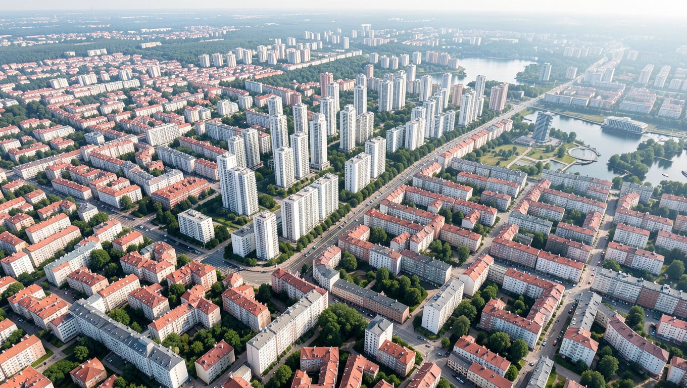 Mieszkańcy Warszawy po dzielnicach