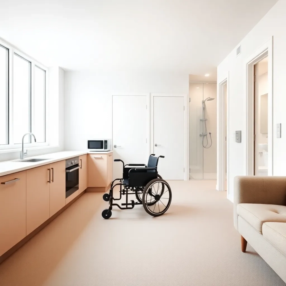 Mieszkanie przystosowane dla osób niepełnosprawnych
