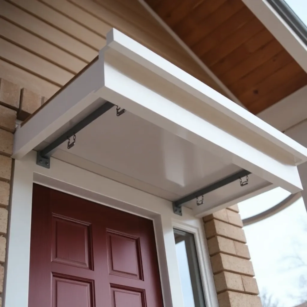 Montaż daszku nad drzwiami cennik