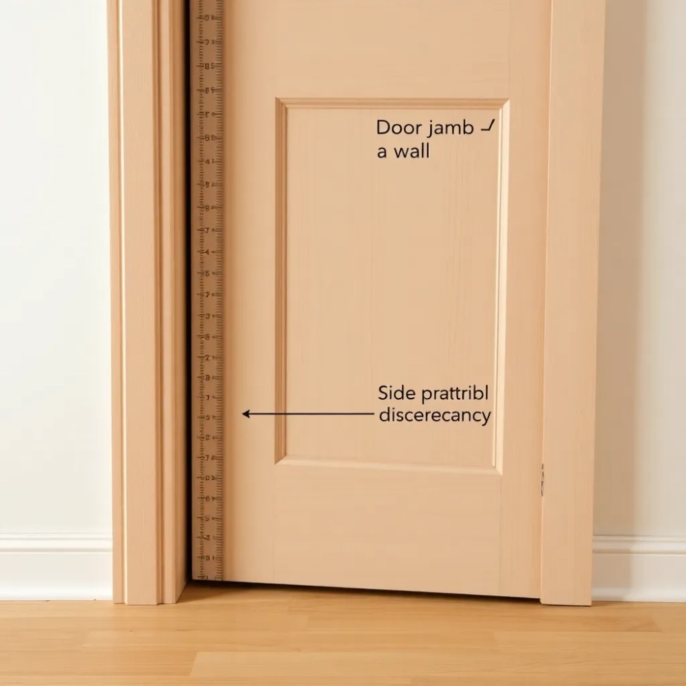 Montaż drzwi dopuszczalne odchyłki