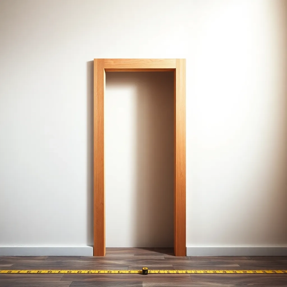 Montaż drzwi przy ścianie