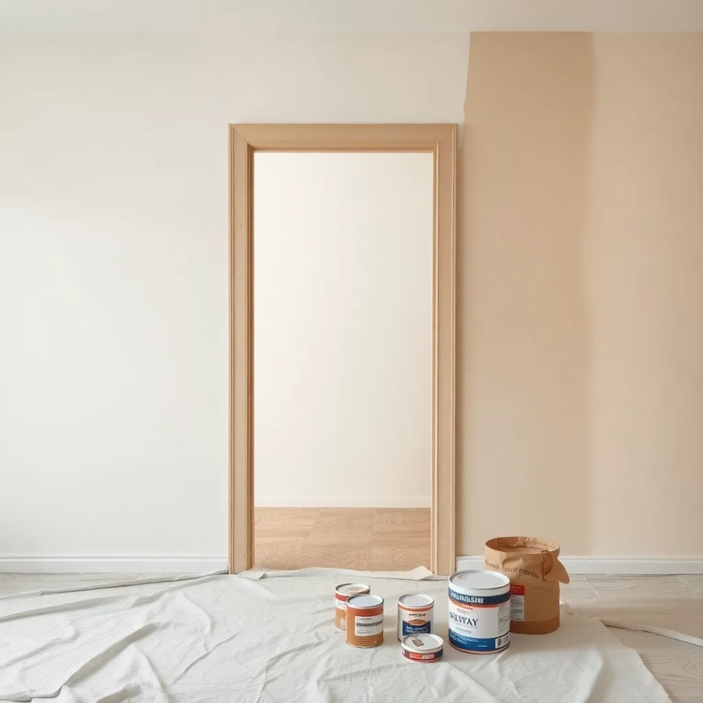 Montaż drzwi wewnętrznych przed czy po malowaniu