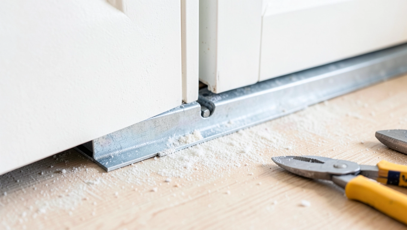 montaż drzwi zewnętrznych próg