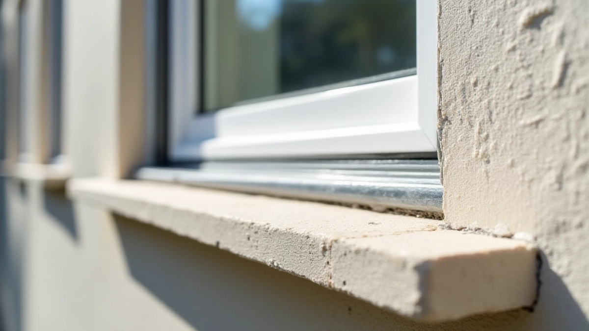 Montaż parapetów zewnętrznych po ociepleniu