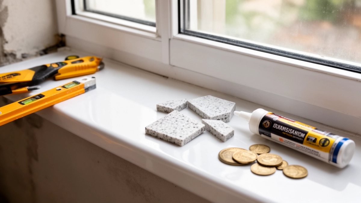 Montaż parapetu z konglomeratu cena