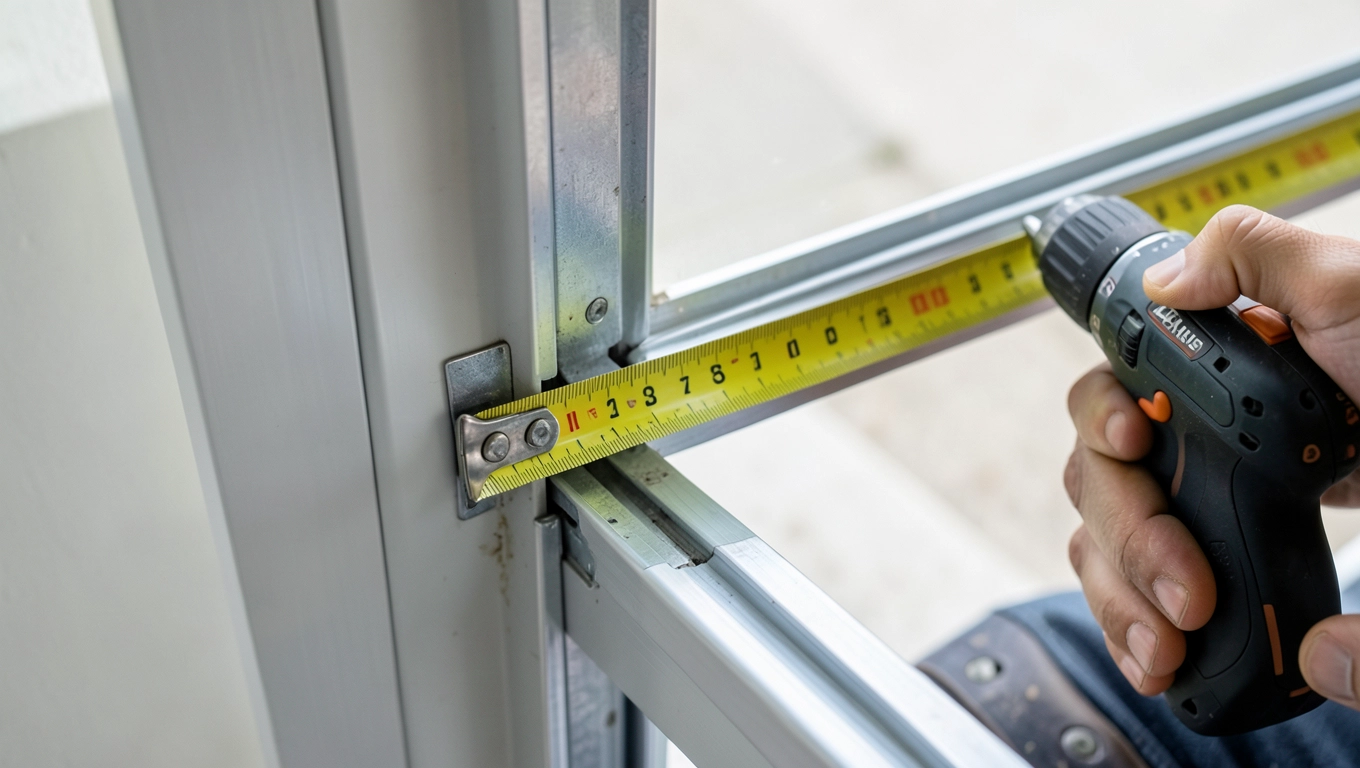 Montaż profili na drzwi loftowe