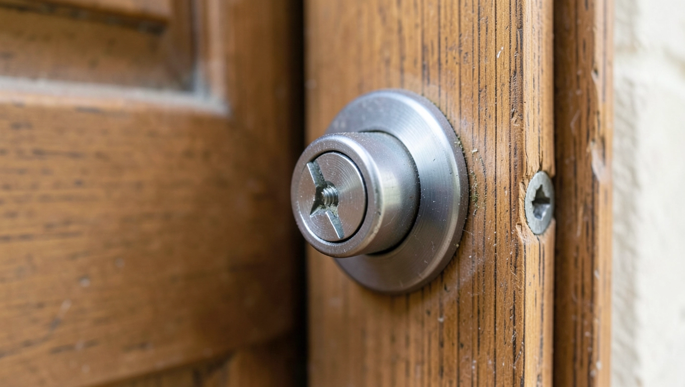 Montaż wkładek antywłamaniowych w drzwiach