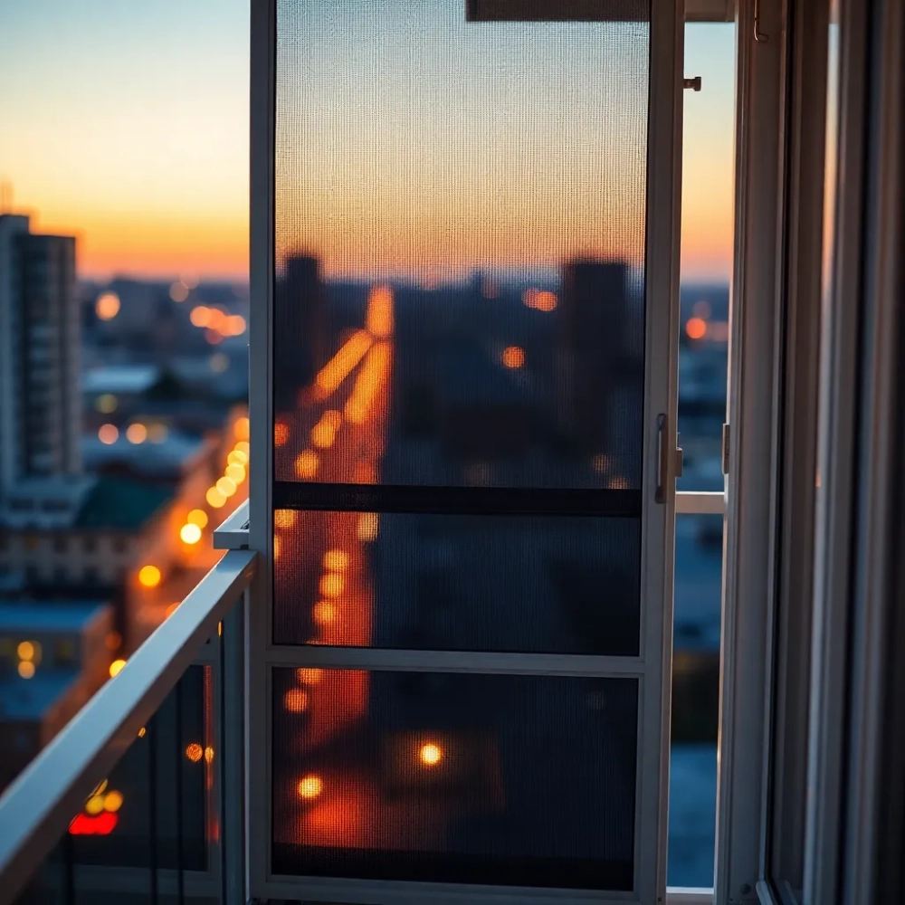 Moskitiera na drzwi balkonowe dla kota