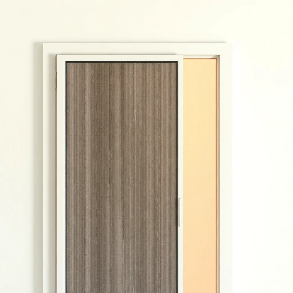 Moskitiera na drzwi na zawiasach