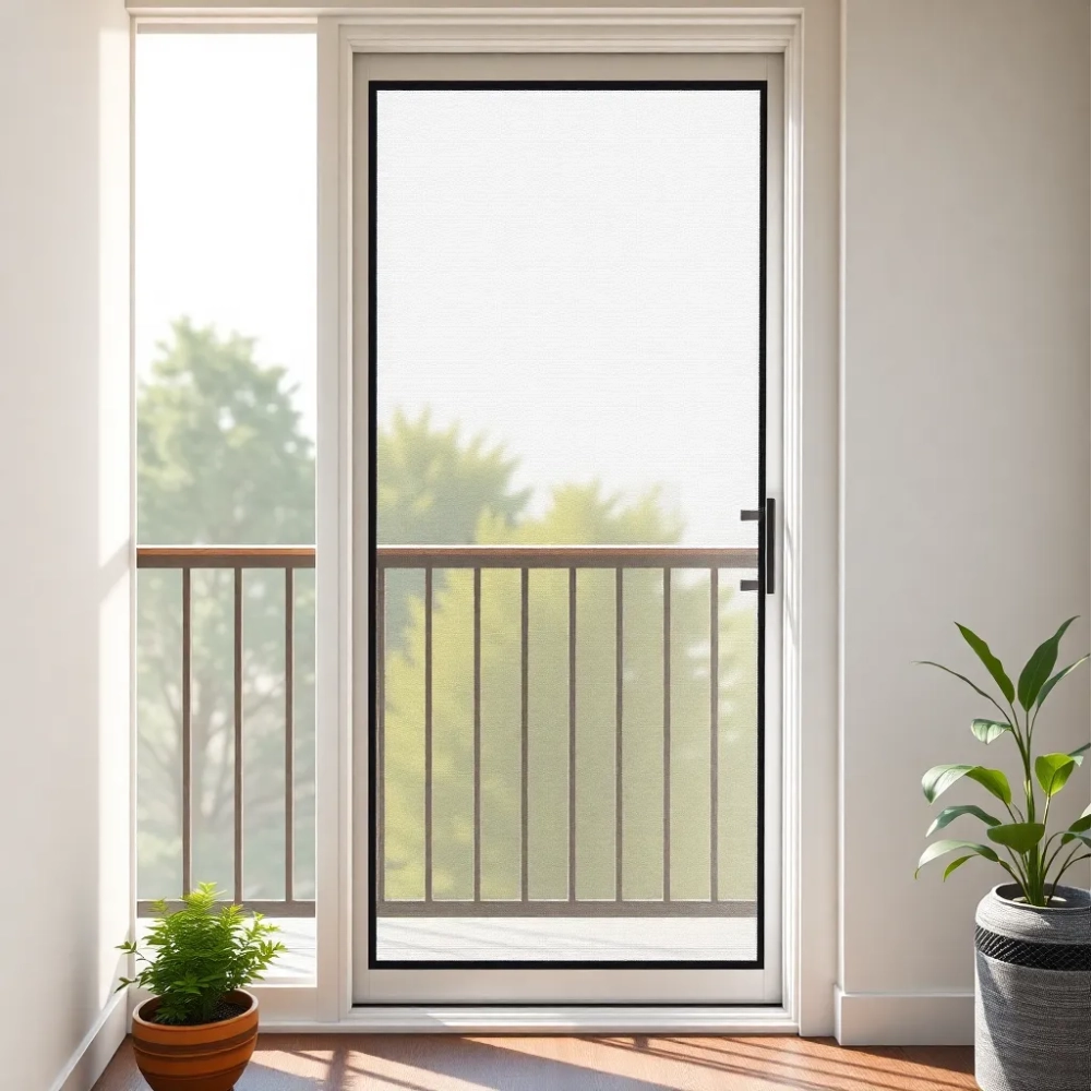 Moskitiera na magnes na drzwi balkonowe