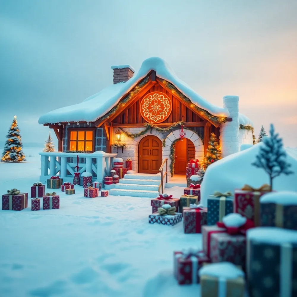 Na jakim biegunie mieszka święty mikołaj