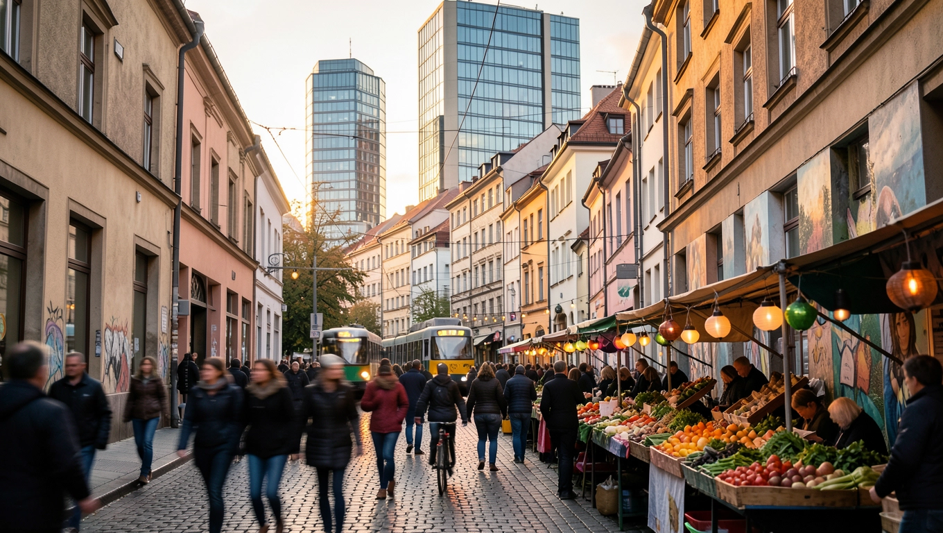 Najbardziej zaludnione dzielnice i ulice Wrocławia