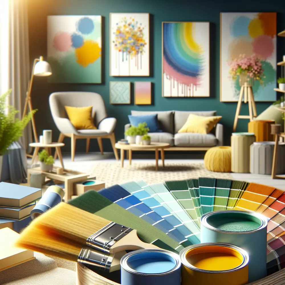 Najlepsze farby do malowania mieszkania