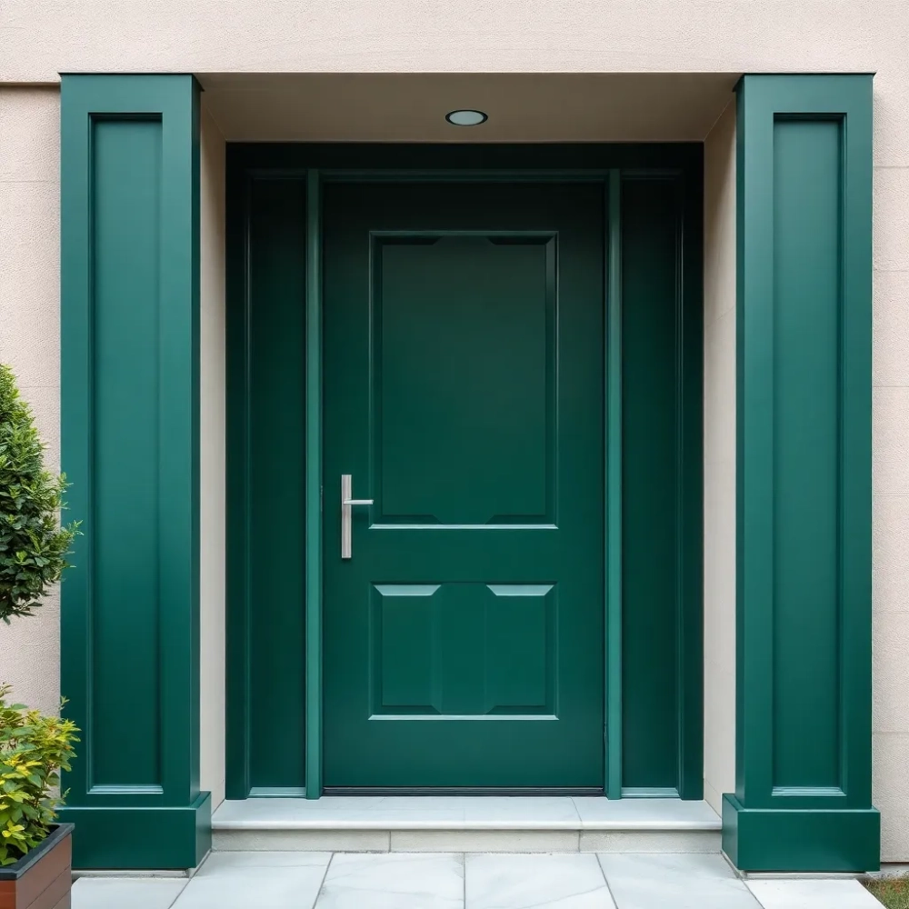 Najmodniejsze kolory drzwi zewnętrznych