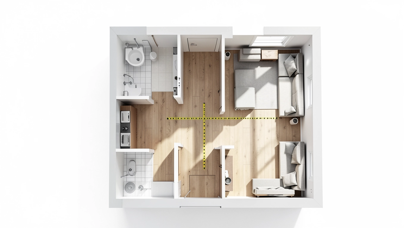 Obliczanie metrażu dla gospodarstwa jednoosobowego