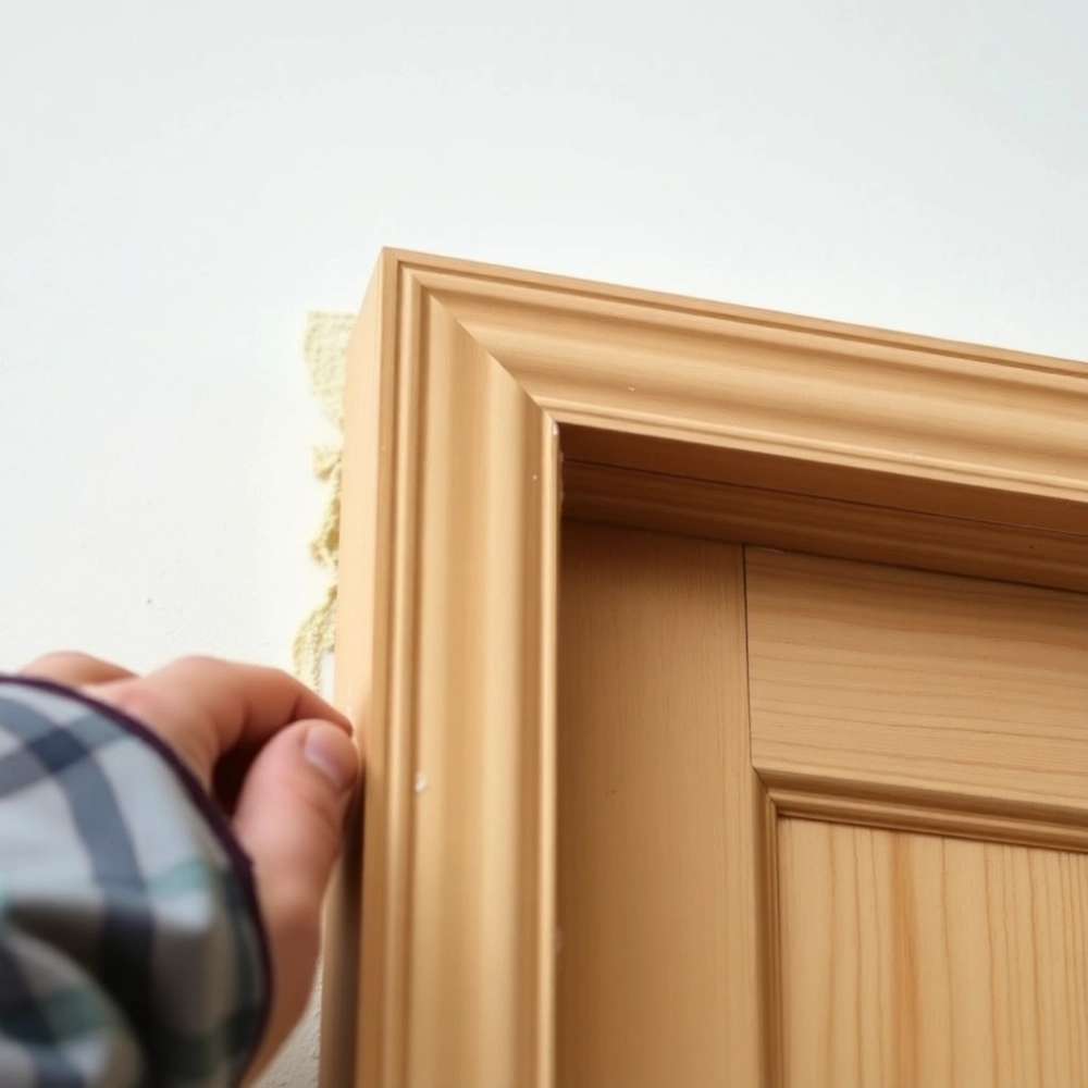 Obróbka Ościeżnic Drzwi Wewnętrzne Wykończenie