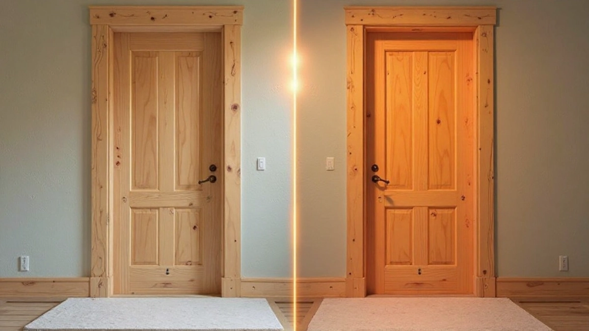 ocieplanie drzwi drewnianych