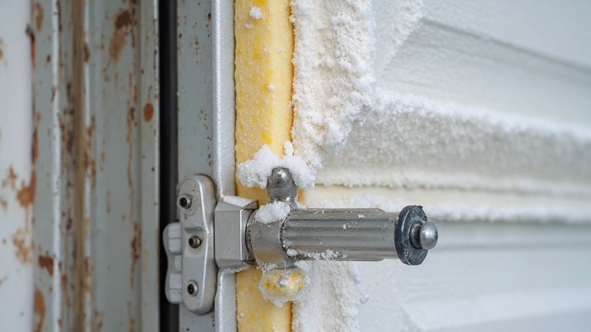 Ocieplenie otworu bramy garażowej