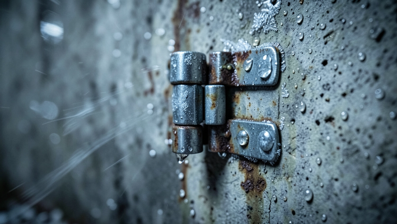 Odporność zawiasów na wilgoć i niskie temperatury