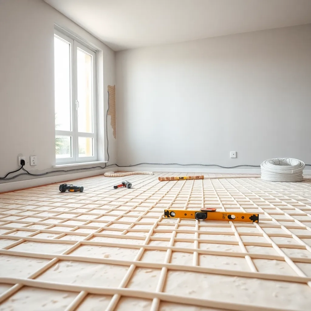 Ogrzewanie podłogowe a remont mieszkania