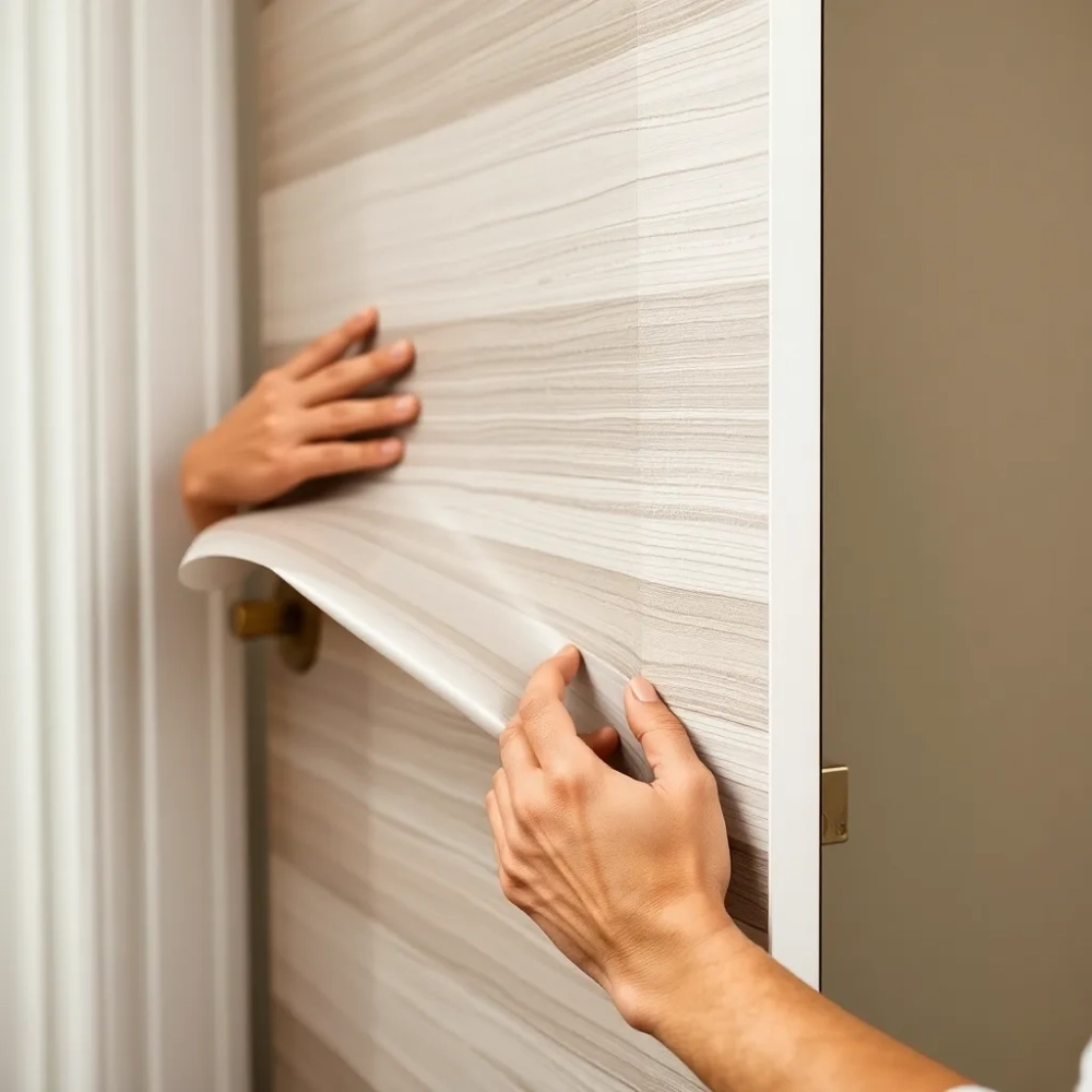 Oklejanie drzwi wewnętrznych cena