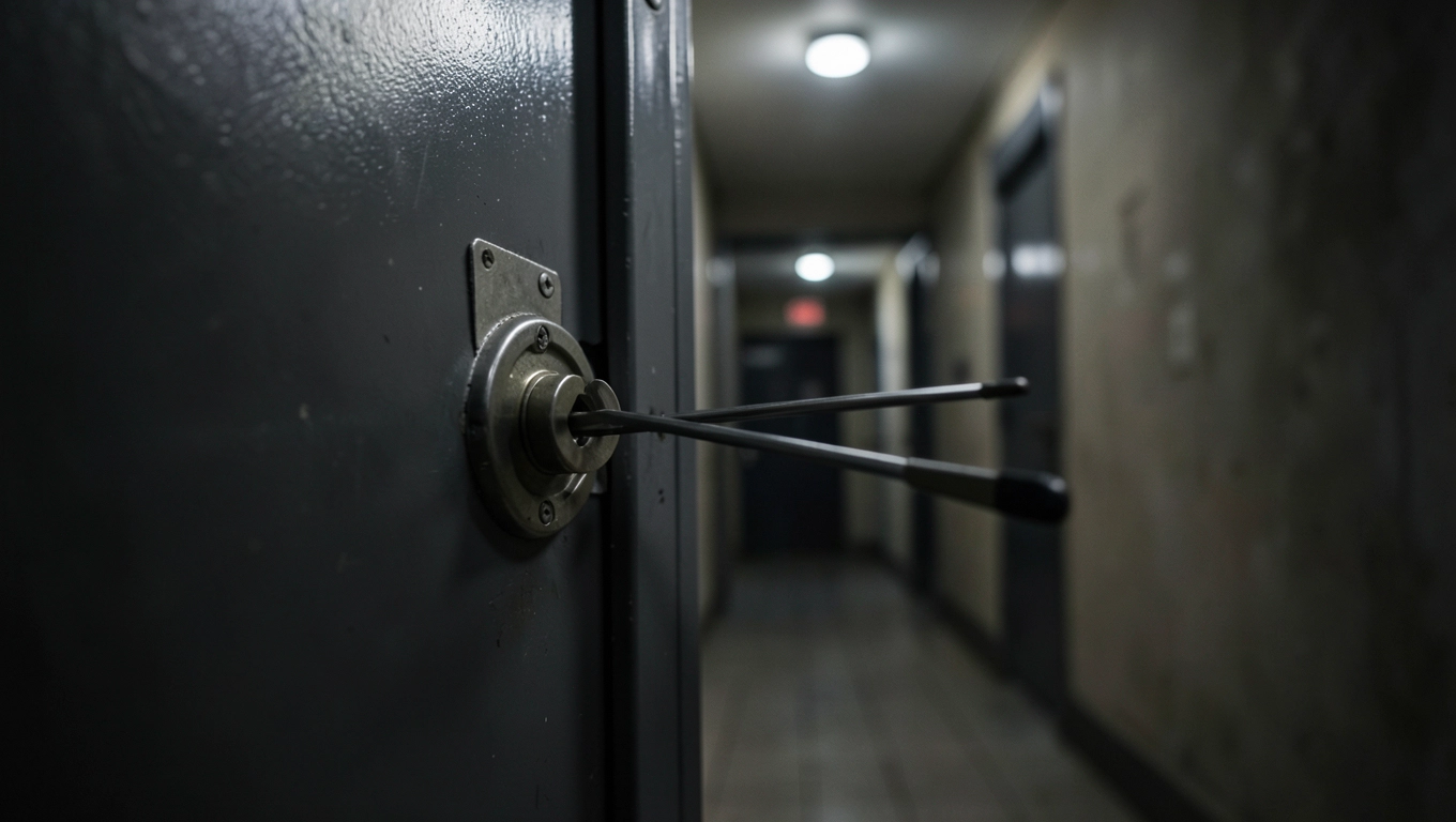 Otwieranie drzwi antywłamaniowych bez klucza