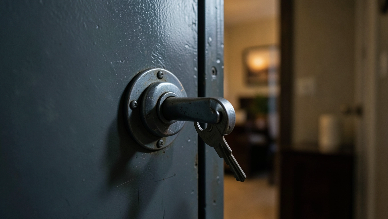 otwieranie drzwi antywłamaniowych